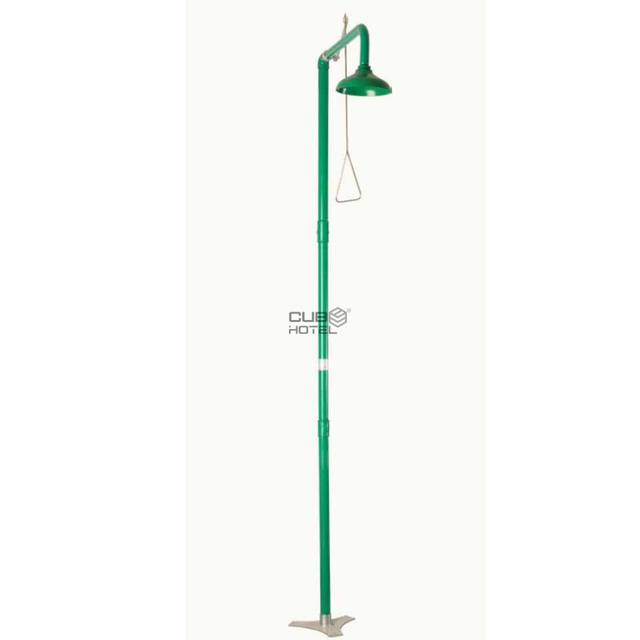 Pedestal Emergency Shower With Manual Activation